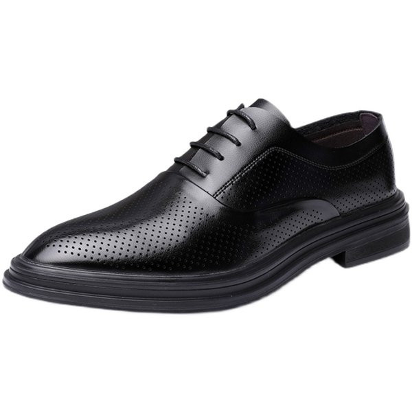 Formāli vīriešu apavi ar šņorēm - plakana zole
