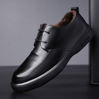 Vīriešu apavi ar siltu oderi - divi modeļi