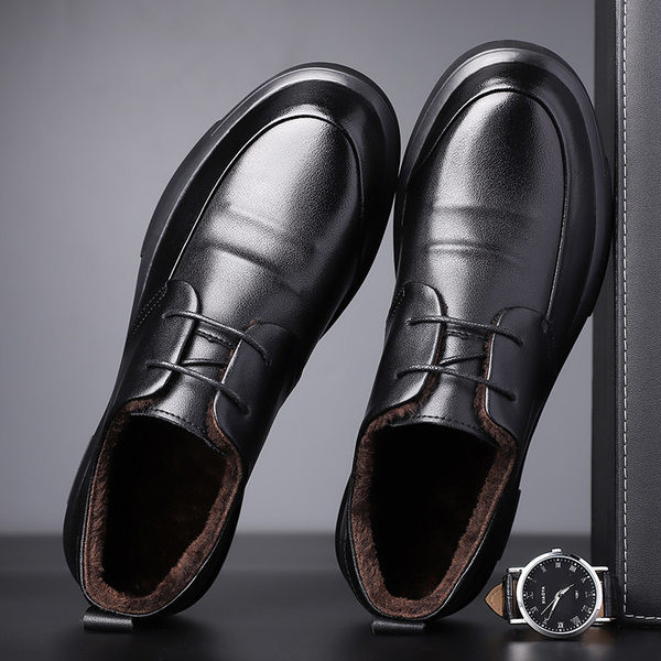 Vīriešu apavi ar siltu oderi - divi modeļi