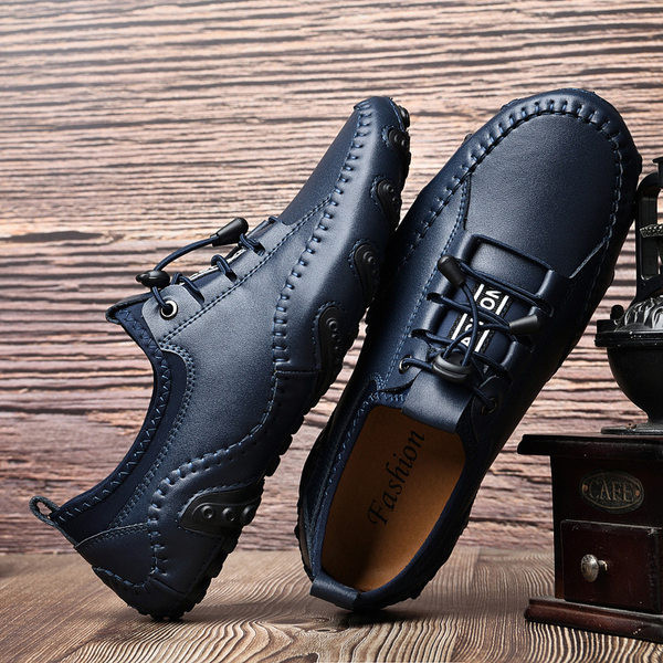 Moodsad nahast paeltega kingad meestele