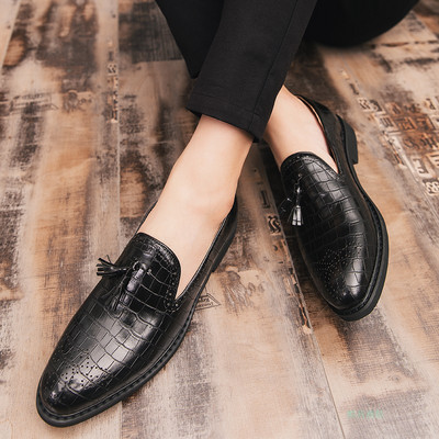 Meeste teravatipulised ökonahast mustad ja pruunid kingad