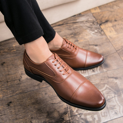 Ametlikud terava otsaga paeltega kingad meestele