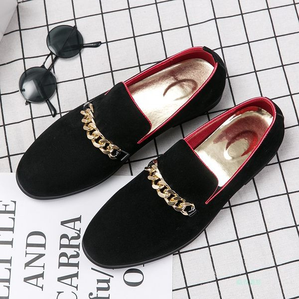 Meeste pidulikud kingad ökoseemisnahast ketiga