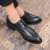 Elegantne paeltega kingade mudel - meestele