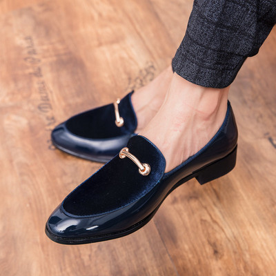 Jauns vīriešu apavu modelis no eko ādas ar pušķiem