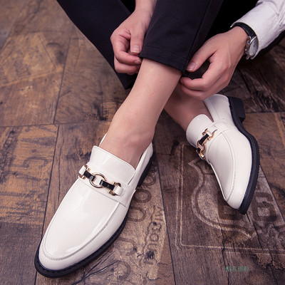 Uus mudel teravatipulised paeltega meeste kingad - kunstnahk