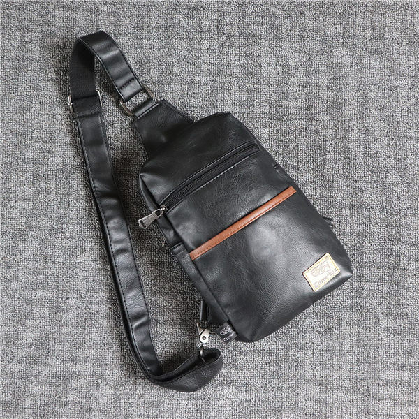 Meeste ökonahast kott lukuga rihma ja embleemiga