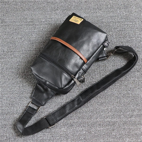 Meeste ökonahast kott lukuga rihma ja embleemiga