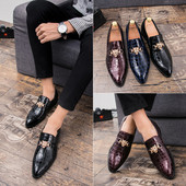 Terava mudeliga elegantsed krokodillinaha imitatsioonist kingad