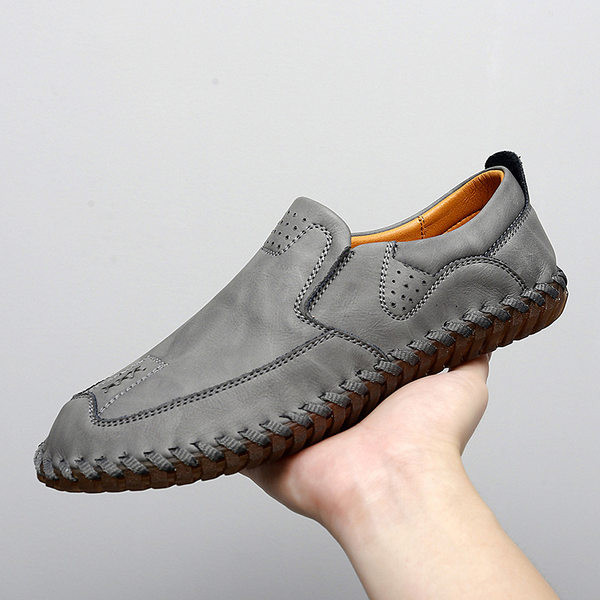 Lapos talpú bőrcipő - férfiaknak