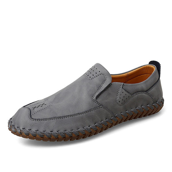 Lapos talpú bőrcipő - férfiaknak