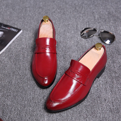 Ανδρικά κομψά παπούτσια από απομίμηση δέρματος κροκοδείλου