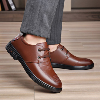 Нов модел мъжки обувки от еко кожа 