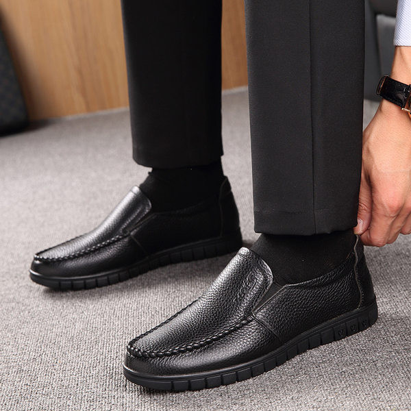 Modern férfi műbőr cipő