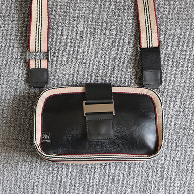 Meeste minikandiline metallist elemendiga kott