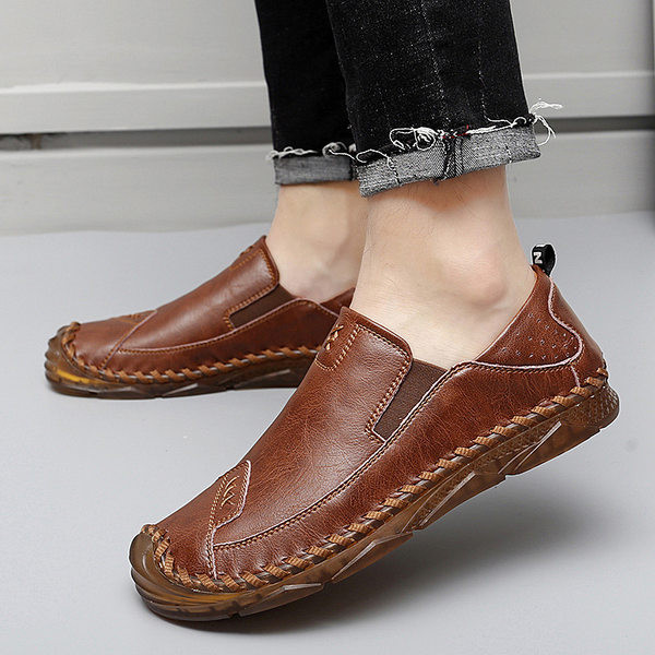 Praegused lameda tallaga nahast kingad