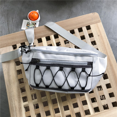 Vīriešu punk tipa tekstila soma