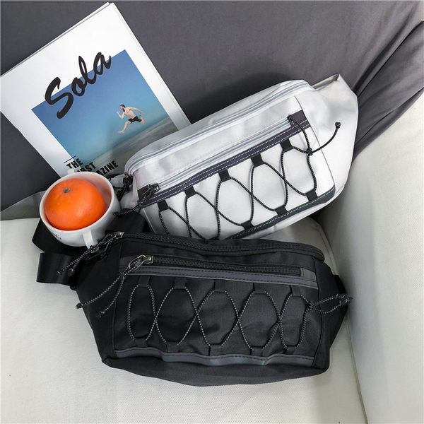 Vīriešu punk tipa tekstila soma