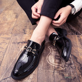 Elegantsed metallpandlaga terava otsaga meeste kingad