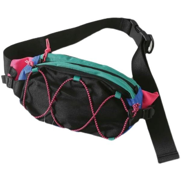 Värviline punk tüüpi tekstiilist kott