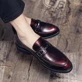 Metallelemendiga pidulikud meeste kingad