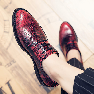 Öko-nahast meeste kingade teritatud mudel paeltega