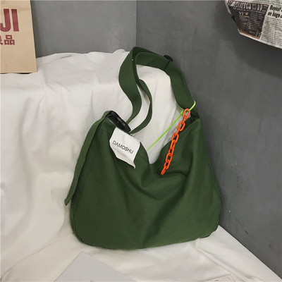 Suur tekstiilist õlakott meestele