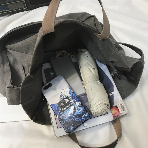 Suur tekstiilist kott meestele