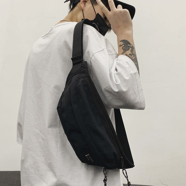 Meeste punk tüüpi lukuga tekstiilikott