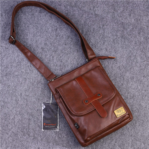 Meeste igapäevane metallist kinnituse ja lukuga kott