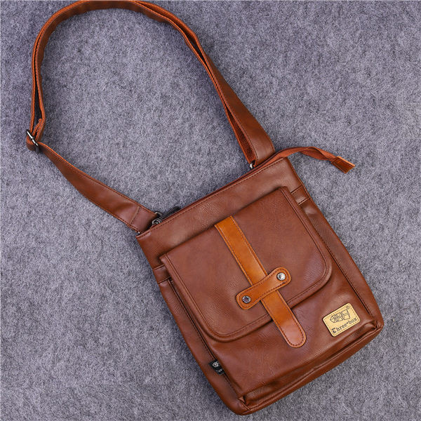 Meeste igapäevane metallist kinnituse ja lukuga kott