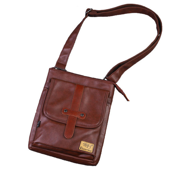 Meeste igapäevane metallist kinnituse ja lukuga kott