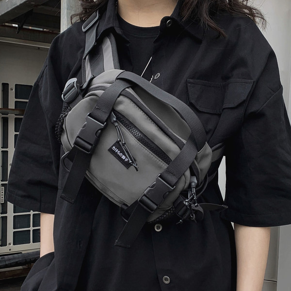 Tekstiilist kott luku ja plastkinnitustega