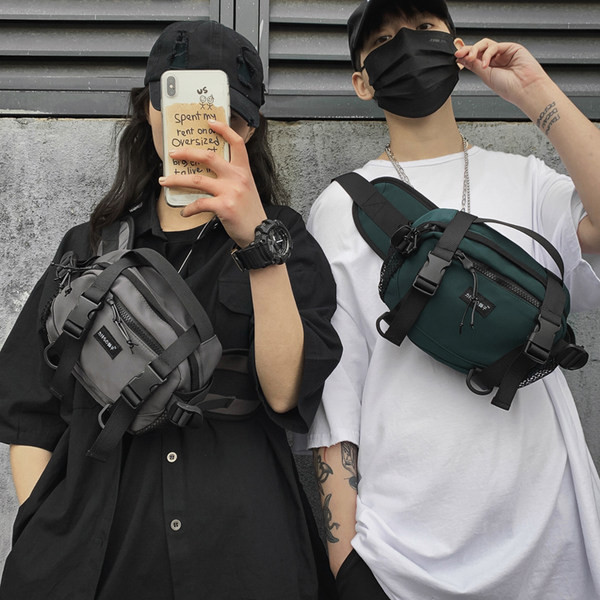 Tekstiilist kott luku ja plastkinnitustega