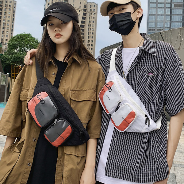 Ikdienas plecu soma ar kabatām un rāvējslēdzējiem