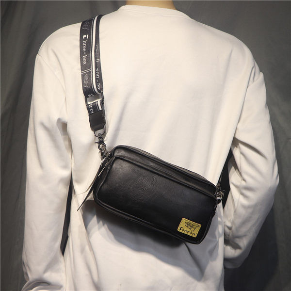 Vīriešu mākslīgās ādas ikdienas soma