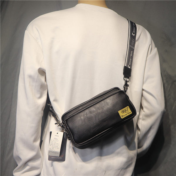 Vīriešu mākslīgās ādas ikdienas soma