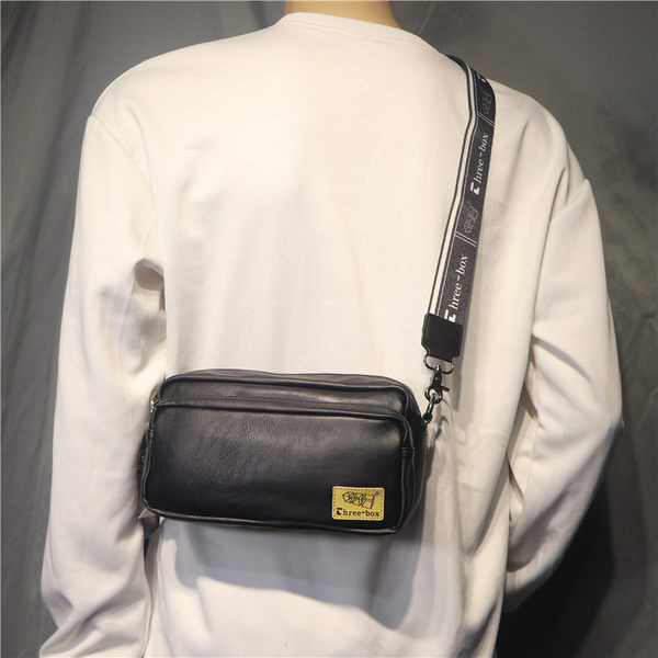 Vīriešu mākslīgās ādas ikdienas soma