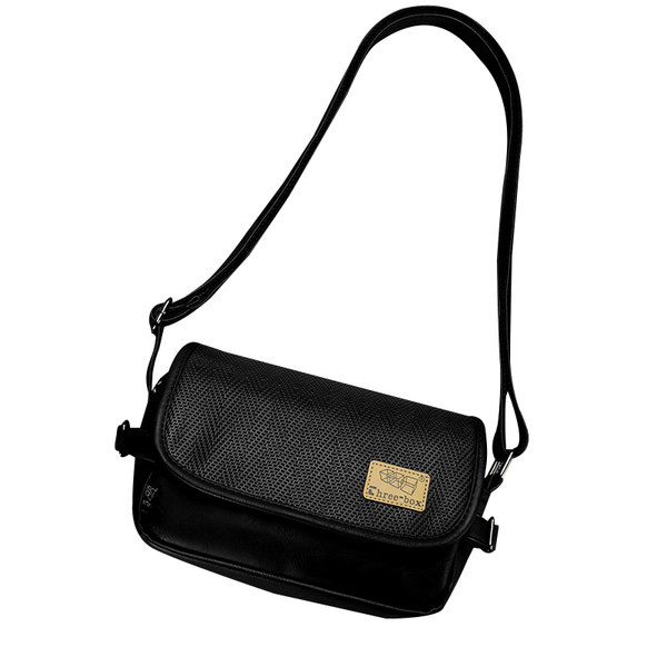 Vīriešu ikdienas soma no eko ādas ar metāla aizdari