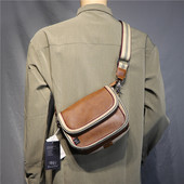 De modell férfi műbőr válltáska