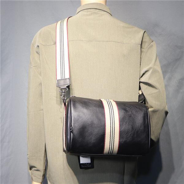 Vabaaja nahast meeste õlakott