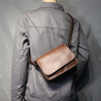 Нов модел кожена чанта за рамо -ретро стил