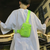 Väike tekstiilist õlakott, millel on kiri meestele