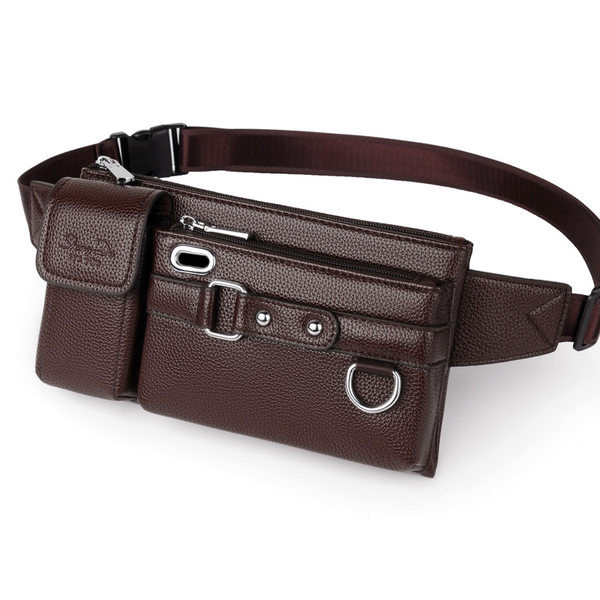 Meeste õlakott lukuga ja kirjaga