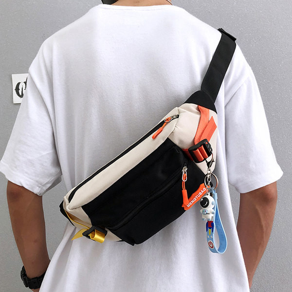 Meeste tekstiilist punkar käepidemega üle õla