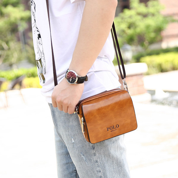 Νέο μοντέλο ανδρική τσάντα από faux δέρμα