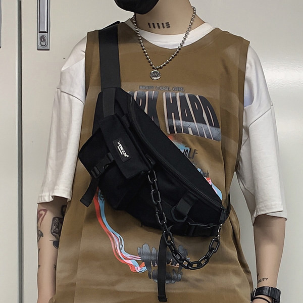 Tasku ja pandlaga meeste kott