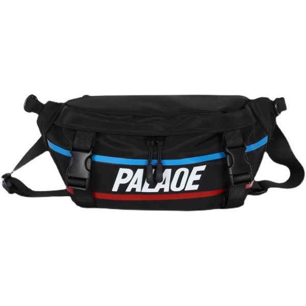 Pandlate ja pealdisega meeste päevakott