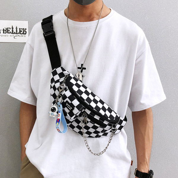 Reguleeritava käepideme ja ketiga meeste punk