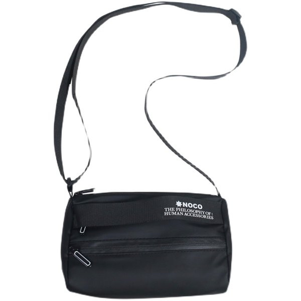 Vīriešu tekstila soma ar garu rokturi - taisnstūra forma